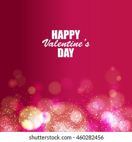 Happy valentines day and background