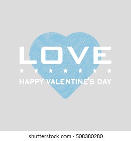 Happy Valentine's day background.