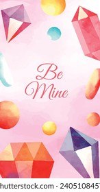 Happy valentines day background. Valentine's Day celebration. February 14. Cartoon Vector illustration Template for Poster, Banner, Post, Flyer, Greeting, Card, Cover. Valentine's day design.