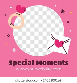 Happy valentines day background. Valentine's Day celebration. February 14. Cartoon Vector illustration Template for Poster, Banner, Post, Flyer, Greeting, Card, Cover. Valentine's day design.