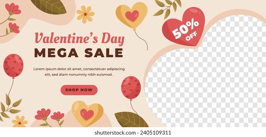 Happy valentines day background. Valentine's Day celebration. February 14. Cartoon Vector illustration Template for Poster, Banner, Post, Flyer, Greeting, Card, Cover. Valentine's day design.