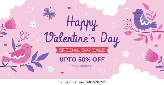 Happy valentines day background. Valentine's Day celebration. February 14. Cartoon Vector illustration Template for Poster, Banner, Post, Flyer, Greeting, Card, Cover. Valentine's day design.
