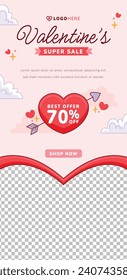 Happy valentines day background. Valentine's Day celebration. February 14. Cartoon Vector illustration Template for Poster, Banner, Post, Flyer, Greeting, Card, Cover. Valentine's day design.