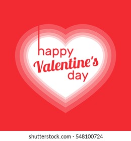 happy valentines day background design