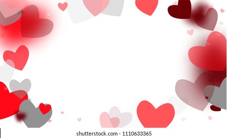 Happy Valentines Day Background Illustration Your Stock Vector (Royalty ...