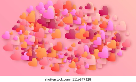  Happy Valentine's Day Background.  Illustration for your  Happy Valentine's Day Design. Wedding Background for Greeting Card, Invitation or Banner.

 Vector illustration.