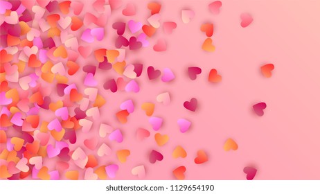  Happy Valentine's Day Background.  Illustration for your  Happy Valentine's Day Design.  Valentines Background for Greeting Card, Invitation, Banner, Wallpaper, Flyer. Vector illustration.