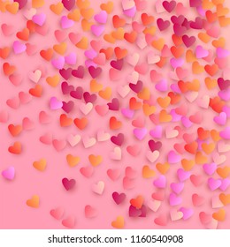  Happy Valentine's Day Background.  Illustration for your  Happy Valentine's Day Design.  Valentines Background for Greeting Card, Invitation, Banner, Wallpaper, Flyer. Vector illustration.