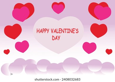Imagen de fondo del Día de San Valentín feliz 