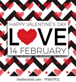 Happy Valentine's Day background, LOVE Valentine's , Valentine's Day Heart and Love Background