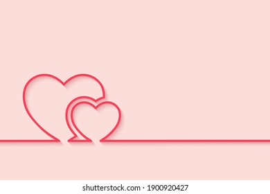 plantilla de fondo de día de feliz San Valentín	