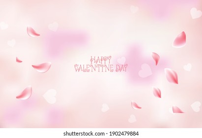 Happy Valentines day background vector