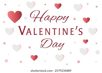 Happy valentine's day background vector art