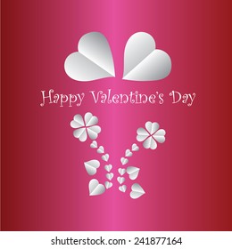happy valentines day background vector,valentine's day