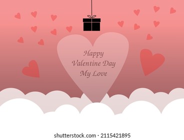 Happy valentines day background for your love