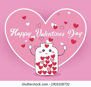 Happy Valentines Day with Bank