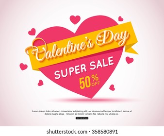 Feliz Día de San Valentín. Ilustración del vector
