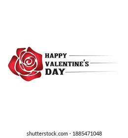 Happy Valentine's Day- calligraphy text with hearts. Good for greeting card and t-shirt print, flyer, poster design, mug.