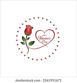 Happy Valentines Day Calligraphy with Vector
Romantic Valentines Day Invitation Design
Handwritten Valentines Poster with Hearts

