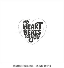 Happy Valentines Day Calligraphy with Vector
Romantic Valentines Day Invitation Design
Handwritten Valentines Poster with Hearts
