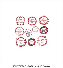 Happy Valentines Day Calligraphy with Vector
Romantic Valentines Day Invitation Design
Handwritten Valentines Poster with Hearts

