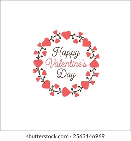 Happy Valentines Day Calligraphy with Vector
Romantic Valentines Day Invitation Design
Handwritten Valentines Poster with Hearts
