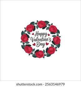 Happy Valentines Day Calligraphy with Vector
Romantic Valentines Day Invitation Design
Handwritten Valentines Poster with Hearts
