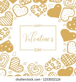 Happy Valentines Day. Card for Valentine's Day.