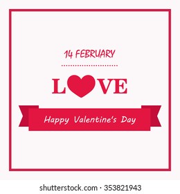 Happy Valentine's Day card