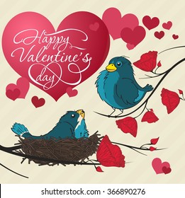 happy valentine's day card