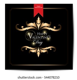 Happy Valentines day card