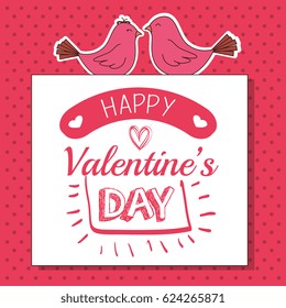 happy valentines day card