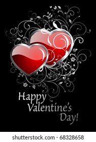 Happy Valentine's Day card.