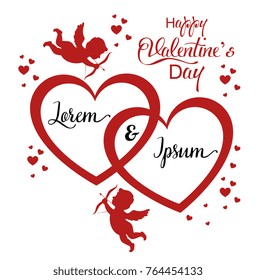 happy valentines day card
