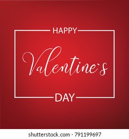 Happy Valentines Day. Card for Valentine's Day.