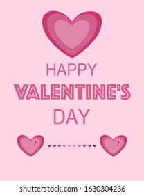 Happy Valentines Day Card Background