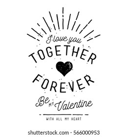 Happy Valentine's Day Card Design