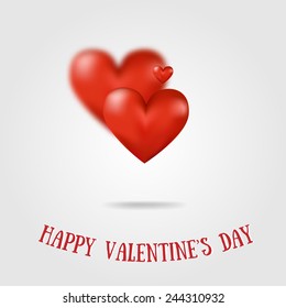 Happy Valentine's Day card, great for your design