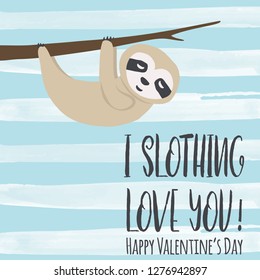 happy valentines day card, illustration in vector format