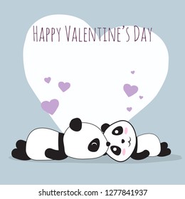 happy valentines day card, illustration in vector format