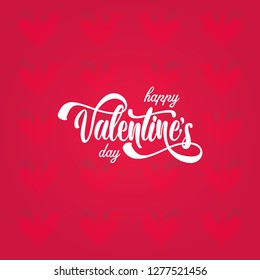 happy valentines day card. Love design. Banner design. 3D heart.  Gift  card.  Vector Illustration. 