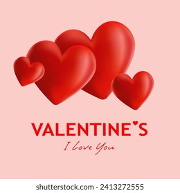 happy valentines day card i love you