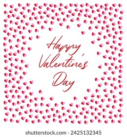 Happy Valentine's Day Card vector illustration