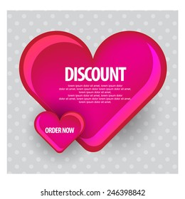 Happy Valentines Day Card vector