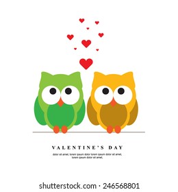 Happy Valentines Day Card vector