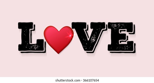 Happy valentines day card, vector, flyer background with hearts. 