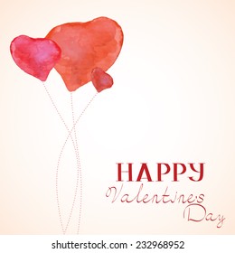 Happy Valentines Day card.Eps10  concept vector illustration  