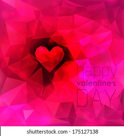 happy valentines day cards with  hearts
