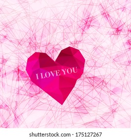 happy valentines day cards with  hearts
