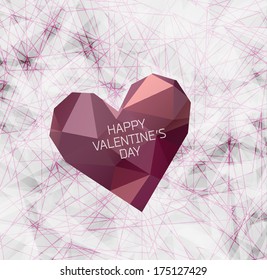 happy valentines day cards with  hearts